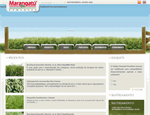 Tablet Screenshot of marangatu.com.br